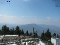 Pohled na jihozápad, Smrk