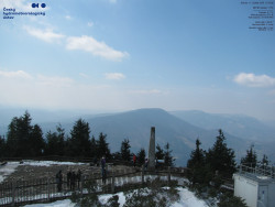 Pohled na jihozápad, Smrk