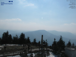 Pohled na jihozápad, Smrk