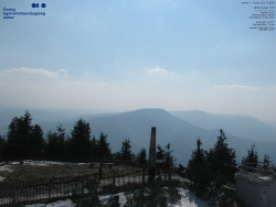 Pohled na jihozápad, Smrk