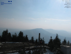 Pohled na jihozápad, Smrk