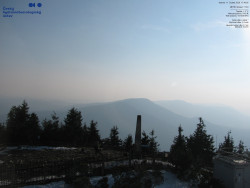 Pohled na jihozápad, Smrk