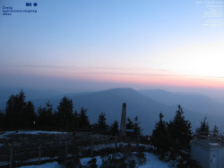 Pohled na jihozápad, Smrk