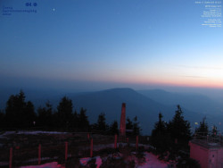 Pohled na jihozápad, Smrk