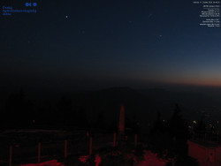 Pohled na jihozápad, Smrk