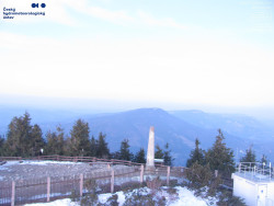 Pohled na jihozápad, Smrk