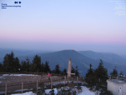 Pohled na jihozápad, Smrk