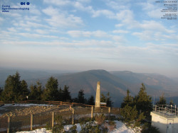 Pohled na jihozápad, Smrk