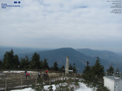 Pohled na jihozápad, Smrk