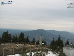 Pohled na jihozápad, Smrk