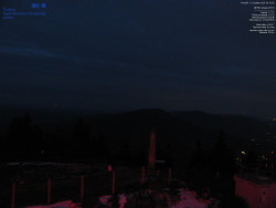 Pohled na jihozápad, Smrk