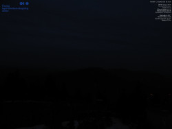 Pohled na jihozápad, Smrk