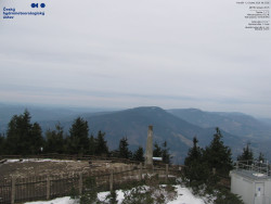 Pohled na jihozápad, Smrk