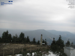 Pohled na jihozápad, Smrk