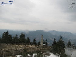 Pohled na jihozápad, Smrk