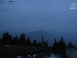 Pohled na jihozápad, Smrk