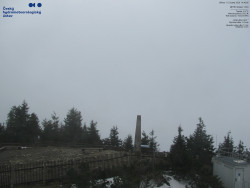 Pohled na jihozápad, Smrk