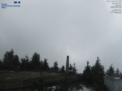 Pohled na jihozápad, Smrk