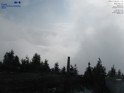 Pohled na jihozápad, Smrk