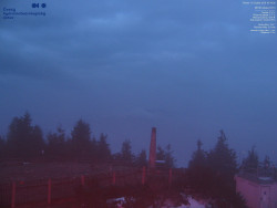 Pohled na jihozápad, Smrk