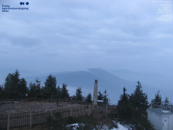 Pohled na jihozápad, Smrk