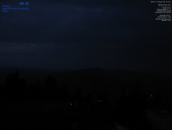 Pohled na jihozápad, Smrk