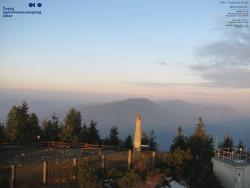 Pohled na jihozápad, Smrk