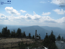 Pohled na jihozápad, Smrk