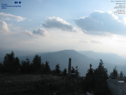 Pohled na jihozápad, Smrk