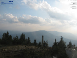 Pohled na jihozápad, Smrk