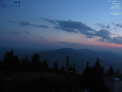 Pohled na jihozápad, Smrk