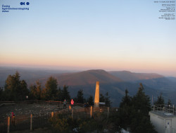 Pohled na jihozápad, Smrk