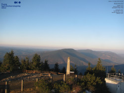 Pohled na jihozápad, Smrk