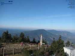 Pohled na jihozápad, Smrk