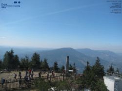 Pohled na jihozápad, Smrk