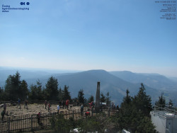 Pohled na jihozápad, Smrk