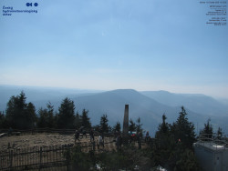 Pohled na jihozápad, Smrk