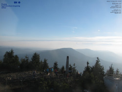 Pohled na jihozápad, Smrk