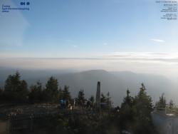 Pohled na jihozápad, Smrk