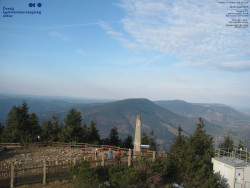 Pohled na jihozápad, Smrk