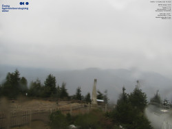 Pohled na jihozápad, Smrk