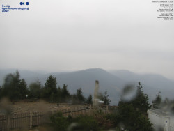 Pohled na jihozápad, Smrk