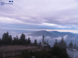 Pohled na jihozápad, Smrk