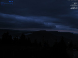 Pohled na jihozápad, Smrk