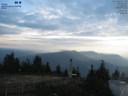 Pohled na jihozápad, Smrk