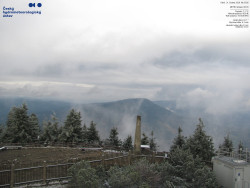 Pohled na jihozápad, Smrk