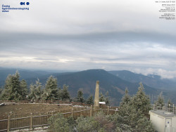 Pohled na jihozápad, Smrk