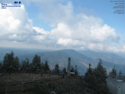 Pohled na jihozápad, Smrk