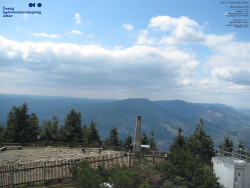 Pohled na jihozápad, Smrk