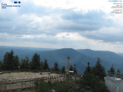 Pohled na jihozápad, Smrk